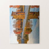 Temple Debod Madrid. Puzzle (Vertikal)