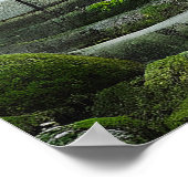 Temple - farbenfrohe Malerei Poster (Ecke)