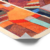 Temple Gardens (1920) von Paul Klee Poster (Ecke)