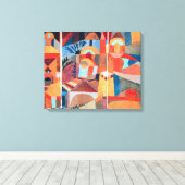 Temple Gardens | Paul Klee | Leinwanddruck (Insitu (Holzboden))