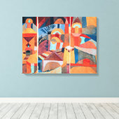 Temple Gardens | Paul Klee | Leinwanddruck (Insitu (Holzboden))
