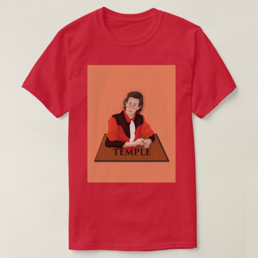 Temple Grandin T-Shirt (Design vorne)