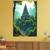 Temple Haven Leinwanddruck (Insitu (Wohnzimmer))