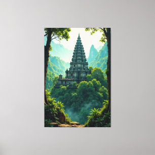 Temple Haven Leinwanddruck
