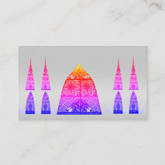 Temple India Church Ministry Business Cards Visitenkarte