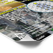 Temple Mount Star Karte Poster (Ecke)