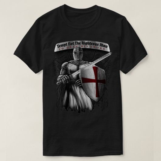 Temple nicht den rechtschaffenen Mann, seinen Schw T-Shirt (Design vorne)