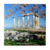 Temple of Apollo - Corinth Fliese (Vorderseite)
