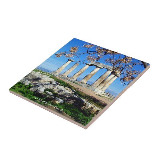 Temple of Apollo - Corinth Fliese (Seite)