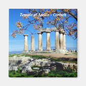 Temple of Apollo - Corinth Magnet (Vorne)