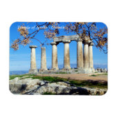 Temple of Apollo - Corinth Magnet (Horizontal)
