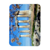Temple of Apollo - Corinth Magnet (Vertikal)