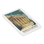 Temple of Artemis Seven Wonders of the World Art Magnet (Rechte Seite)