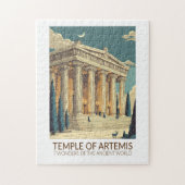 Temple of Artemis Seven Wonders of the World Art Puzzle (Vertikal)