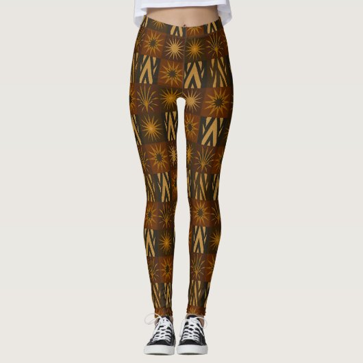 Temple of Ember™ - A MaelstroMedia Textile Origina Leggings (Vorderseite)