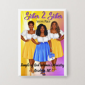 Temple of God Women's Ministry Button