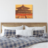 Temple Of Heaven Wrapped Canvas Leinwanddruck (Insitu (Schlafzimmer))