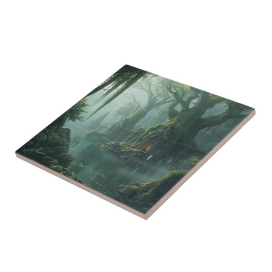 Temple of Moss and Mist Fliese (Seite)