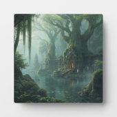 Temple of Moss and Mist Fotoplatte (Vorderseite)