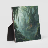 Temple of Moss and Mist Fotoplatte (Vorderseite)