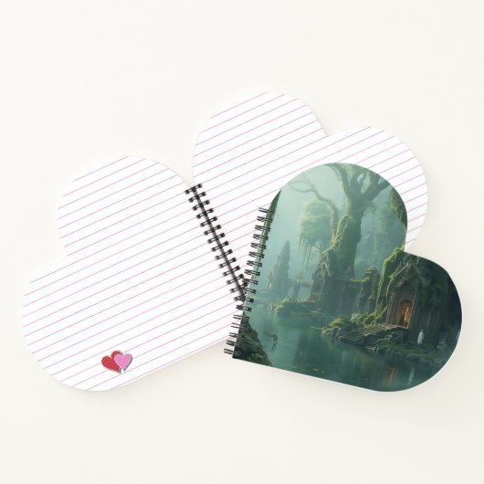 Temple of Moss and Mist Notizblock (Innenseite)