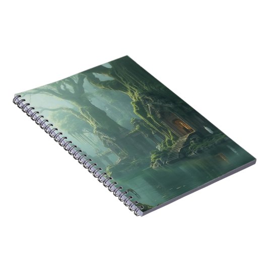 Temple of Moss and Mist Notizblock (Rechte Seite)