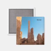 Temple of Ramses II - Karnak - Egypt Magnet (Vorderseite/Rückseite)