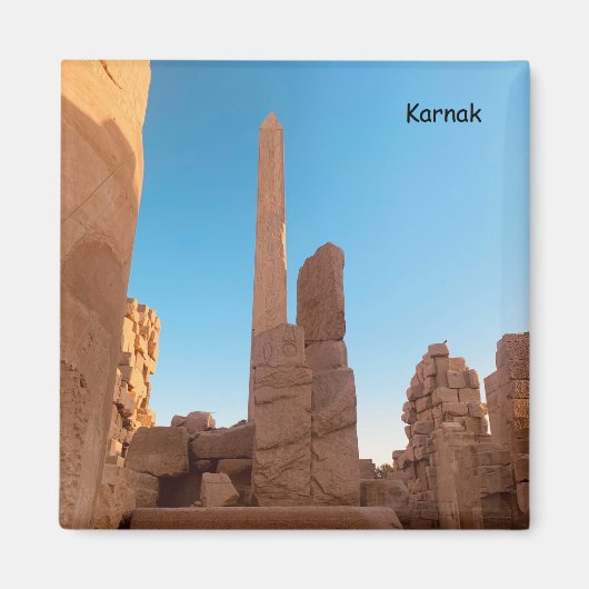 Temple of Ramses II - Karnak - Egypt Magnet (Vorne)