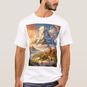 Temple of Tranquil Peaks T-Shirt (Vorderseite)