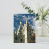 Temple Postkarte (Stehend Vorderseite)