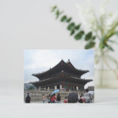 Temple Postkarte (Stehend Vorderseite)