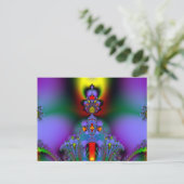 Temple Princess Postkarte (Stehend Vorderseite)