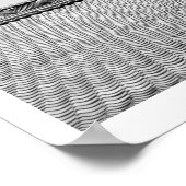 Temple Roof: Kyoto Poster (Ecke)