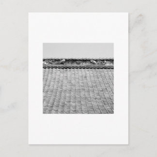 Temple Roof: Kyoto Postkarte