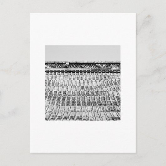 Temple Roof: Kyoto Postkarte (Vorderseite)