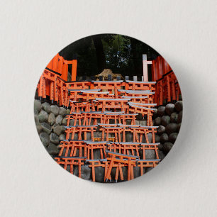 Temple Stone Far East Button