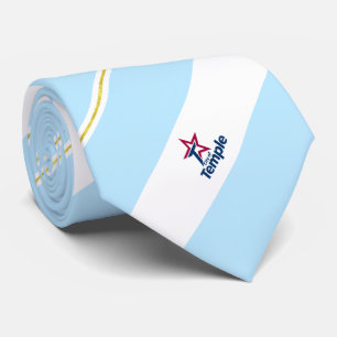 Temple (Texas) Stadtflagge Neck Tie Krawatte