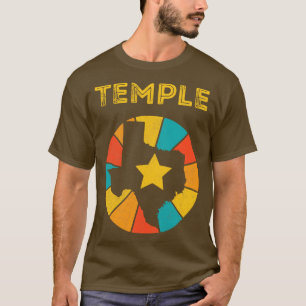 Temple Texas Vintag gestresstes Souvenir 1 T-Shirt