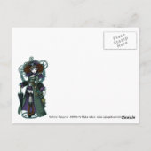 Temple Viktorianisch Steampunk Vampire Angel Postc Postkarte (Rückseite)