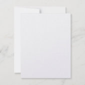 Temple Wedding Einladung Extravagantes Herz Einlad (Rückseite)