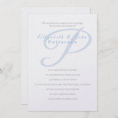 Temple Wedding Einladung Last (Vorne/Hinten)