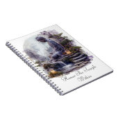 Temple Within Buddha Spiral Foto Notebook Notizblock (Rechte Seite)