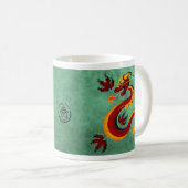 Templefortune Drache-Tasse Kaffeetasse (VorderseiteRechts)