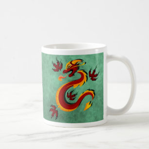 Templefortune Drache-Tasse Kaffeetasse