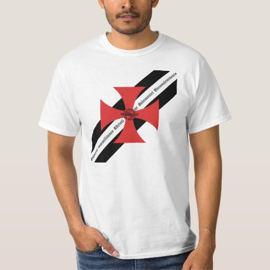 Templer Ego Sum Templarius Shirt Nr. 0215122013 (Vorderseite)