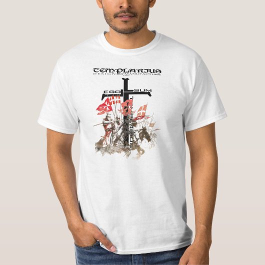 Templer Ego Sum Templarius Shirt Nr. 0915122013 (Vorderseite)