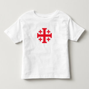 Templer-Kreuzritter Jerusalem-Kreuz Kinder T-Shirt