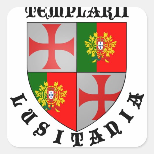Templer Lusitania Aufkleber Nr. 0211102013 (Vorderseite)