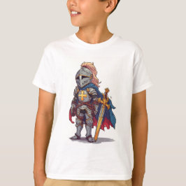 Templer-Ritter-Kreuzfahrer-Kind-T-Shirt T-Shirt