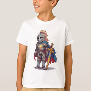Templer-Ritter-Kreuzfahrer-Kind-T-Shirt T-Shirt